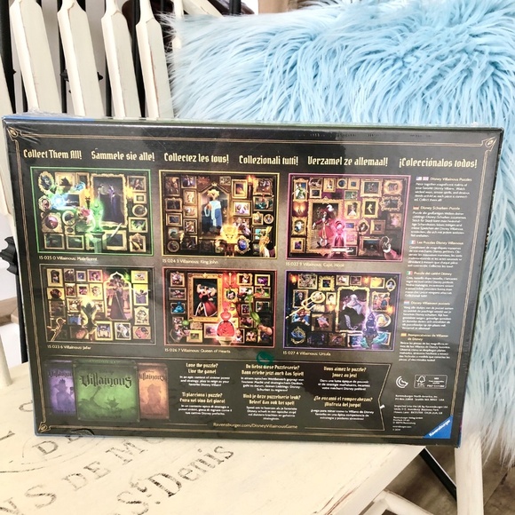 Disney, Villainous, Ravensburger Puzzle, Maleficent, 1000 Pieces, NWT, Sealed - Picture 3 of 6